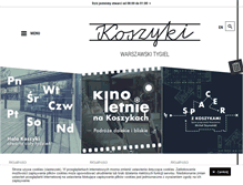 Tablet Screenshot of koszyki.com